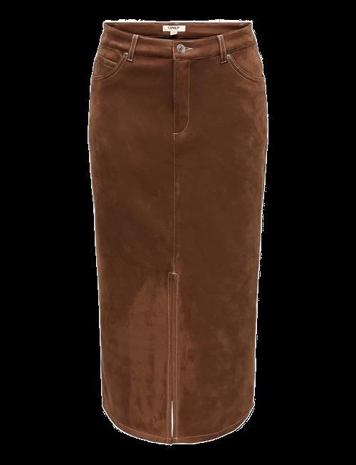ONLY | Onlstina Mw Faux Suede Skirt Cc Pnt | M