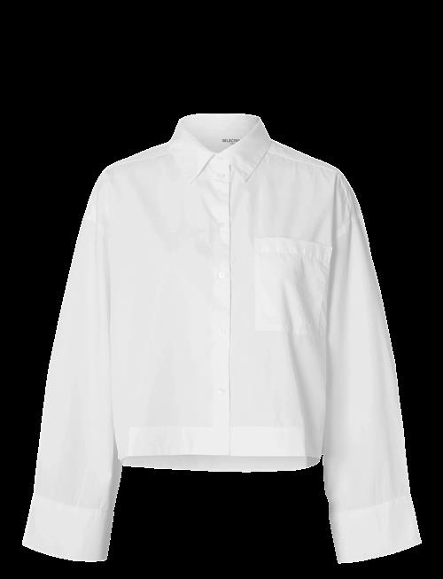 Selected | Slwastha Ls Cropped Boxy Shirt Noos | 36