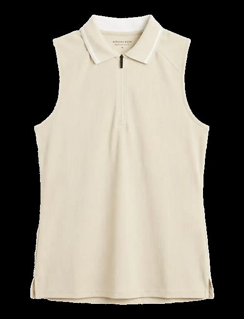 Röhnisch | Rib Sleeveless Poloshirt | S