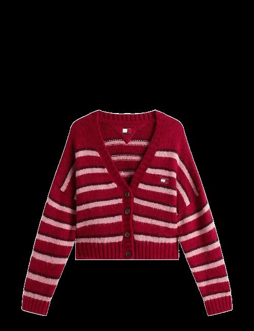 Tommy Jeans | Tjw Badge Stripe Fluff Cardi Ext | M