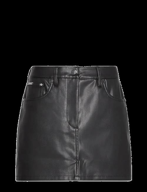 Calvin Klein Jeans | Faux Leather 5Pkt Mini Skirt | 32