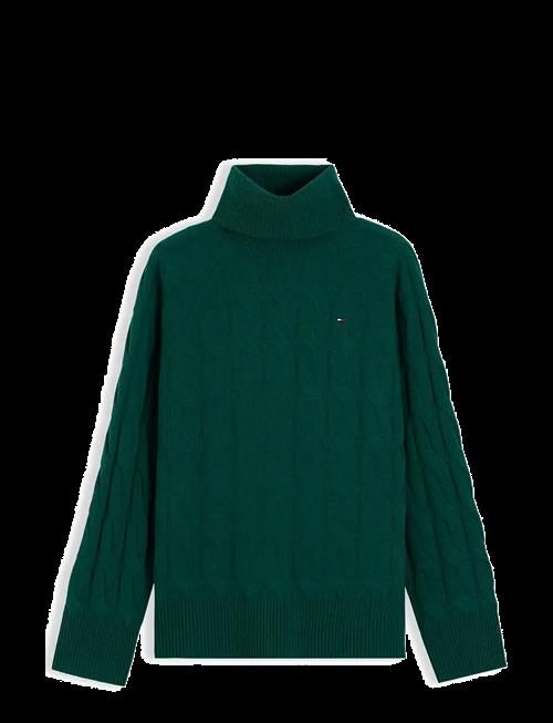 Tommy Hilfiger | Soft Wool Cable Roll-Nk Ls Swt | XS