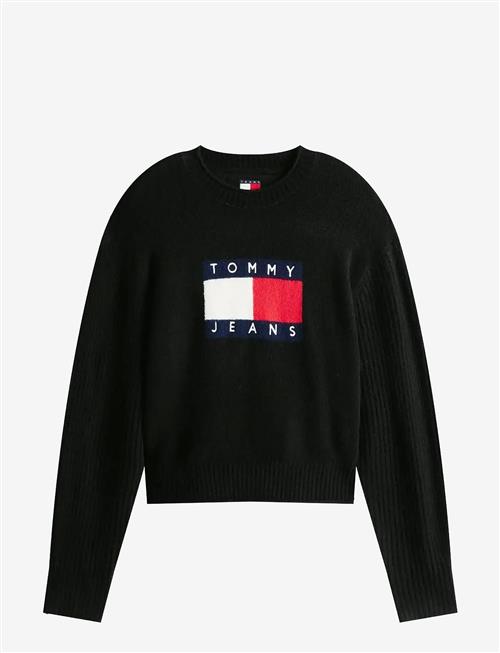 Tommy Jeans | Tjw Melange Flag Sweater Rib Ext | L