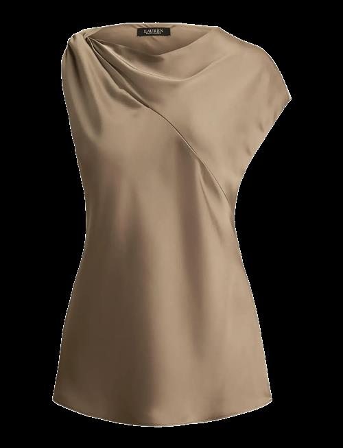 Lauren Ralph Lauren | Charmeuse Asymmetrical Blouse | M
