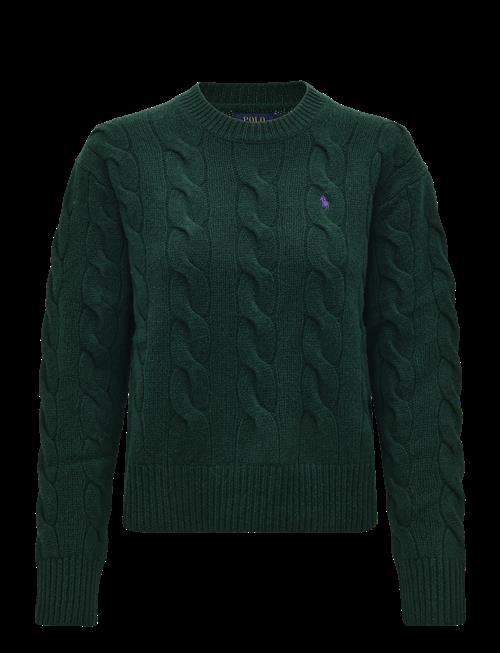 Polo Ralph Lauren | Cable-Knit Wool-Cashmere Sweater | L