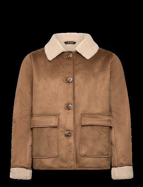 Lauren Ralph Lauren | Faux-Shearling-Suede Jacket | L