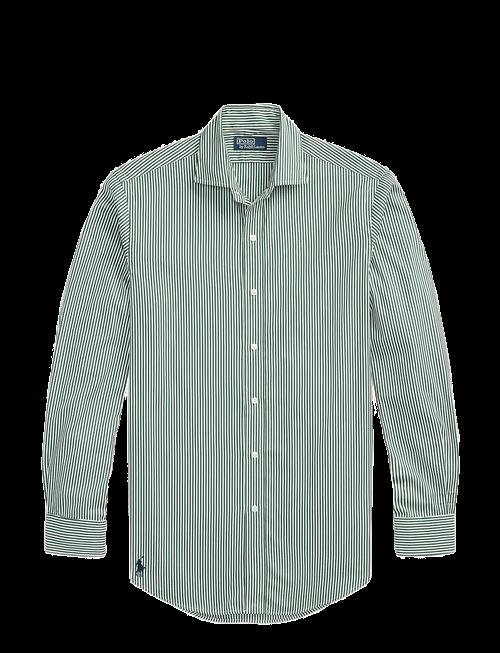 Polo Ralph Lauren | Custom Fit Striped Poplin Shirt | L