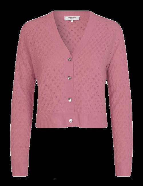 Rosemunde | Rwlaica Cashmere Pointelle Cardigan | XL