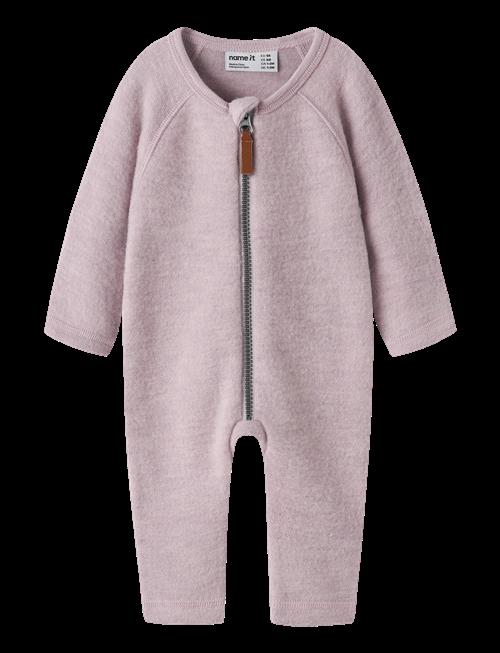 name it | Nbfwmino Wool Bru Ls Suit | 50