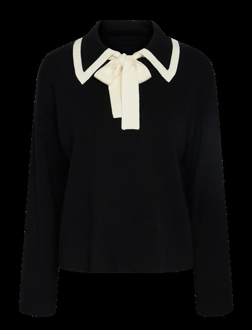 YAS | Yasjosie Ls Bow Knit Top | S