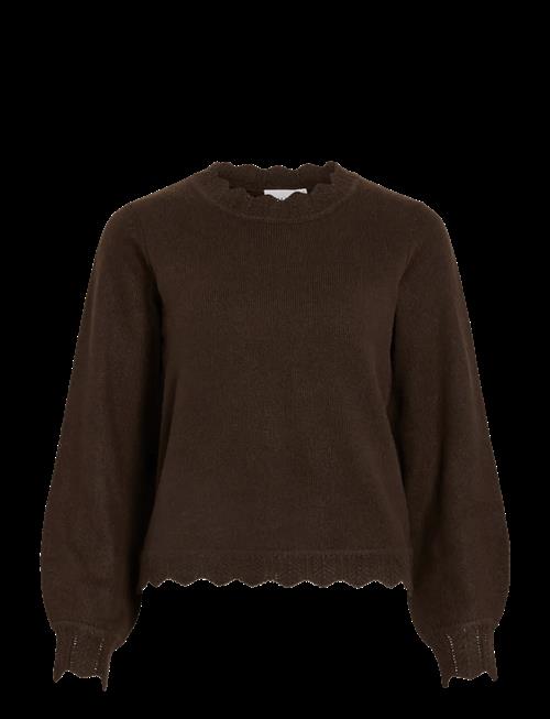 Vila | Vinikolina O-Neck L/S Knit Top - Noos | L