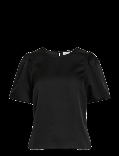 Vila | Viellette 2/4 Satin Puff Top - Noos | 36