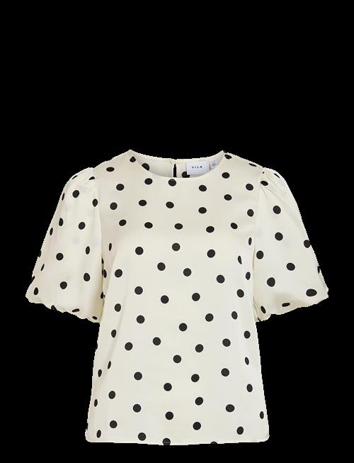 Vila | Viellette 2/4 Satin Puff Top - Noos | 42