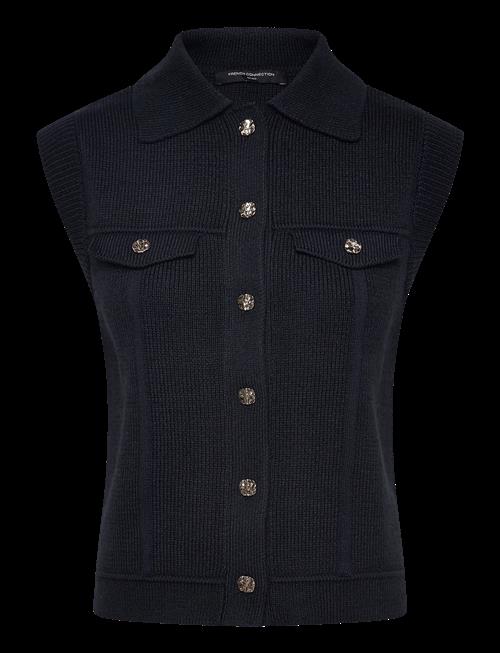 French Connection | Roland Knit Collared Gilet | M