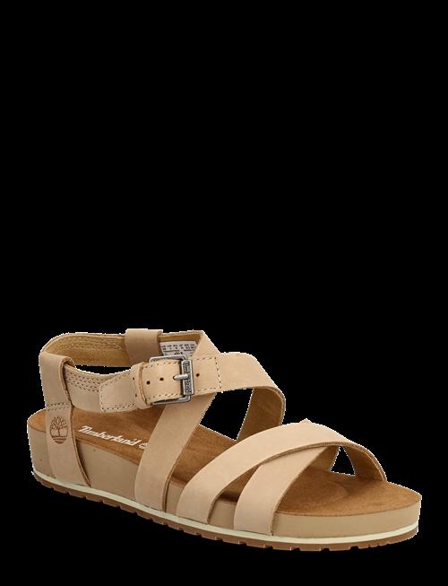 Timberland | Malibu Waves Backstrap Sandal Medium Beige Nubuck | 38