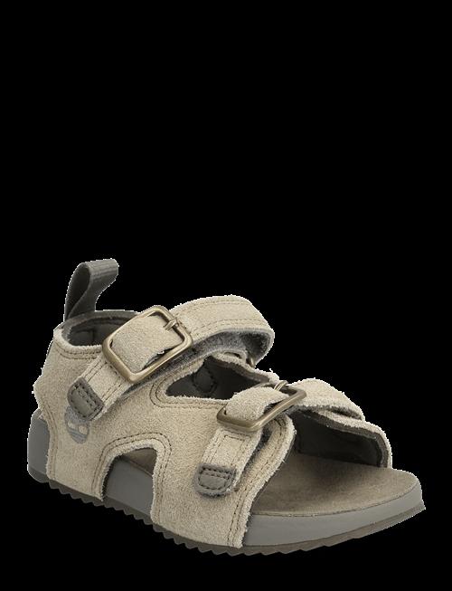Timberland | Castle Island Backstrap Sandal Light Beige Suede | 25