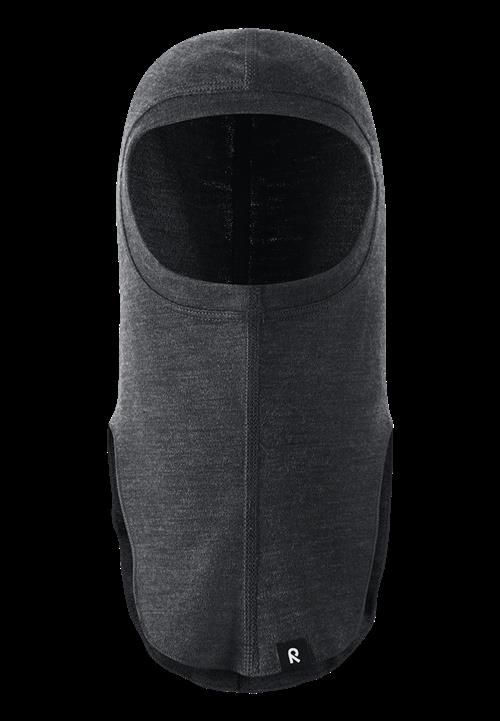 Reima Aurora Balaclava I Uld Black Melange  52/54 cm Uld   52/54 cm  Drenge, Piger