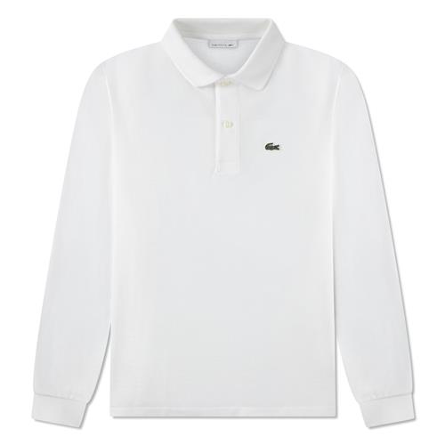 Lacoste Pique Polo Blanc  Blanc 152 cm  Hvid  152 cm  Drenge