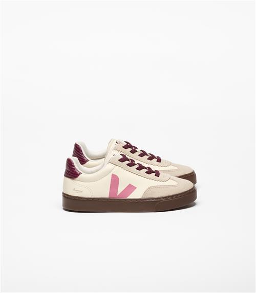 Se Veja Small Volley Veja X Bonpoint Leather Cashew Mary Cashew Mary-32  Beige  32 EU  Piger hos Babyshop