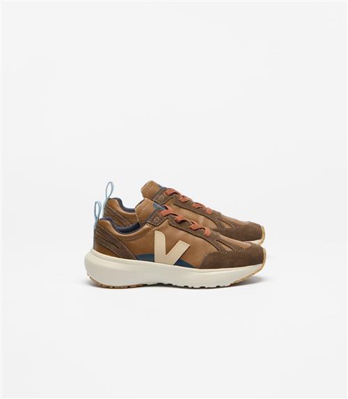 Veja Small Canary Veja X Bonpoint Leather Brown Almond Brown Almond-32  Brun  32 EU  Drenge, Piger