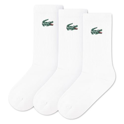 Lacoste 3-pak Strømper Med Kort Skaft Blanc  Blanc 34-38 EU  Hvid  34-38 EU  Drenge