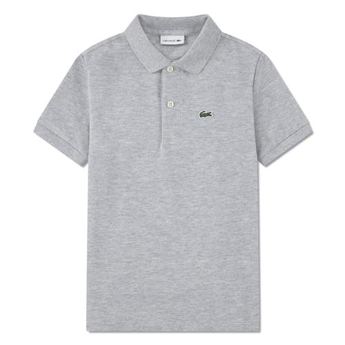 Lacoste Petit Pique-polo Argent Chine Heather  Argent Chine Heather 152 cm  Grå  152 cm  Drenge