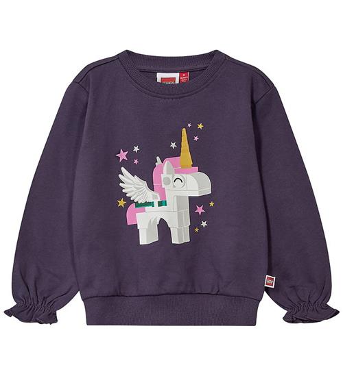 LEGOÂ® Wear Sweatshirt - LWSika 700 - Lilla m. Print