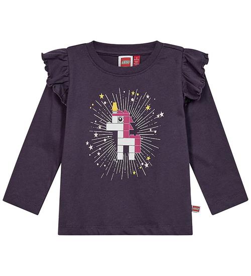 LEGOÂ® Wear Bluse - LWTulip 700 - Lilla m. Print