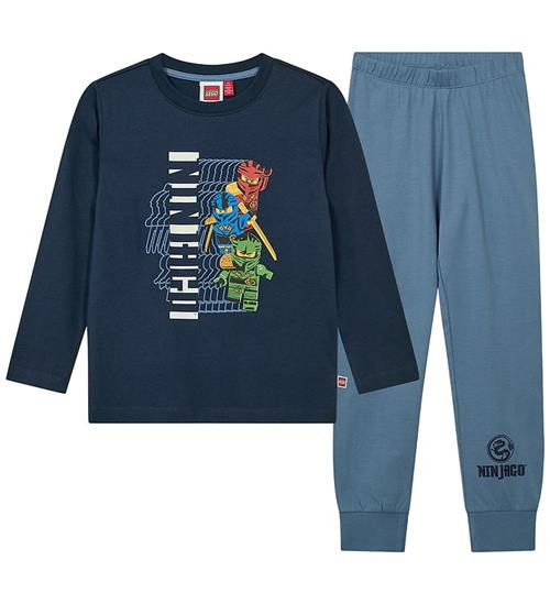 LEGOÂ® Ninjago Nattøj - LWAiko 710 - Navy/Blå m. Selvlysende