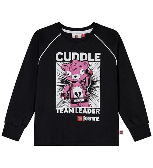 LEGOÂ® Fortnite Bluse - LWTaj 701 - Sort m. Cuddle