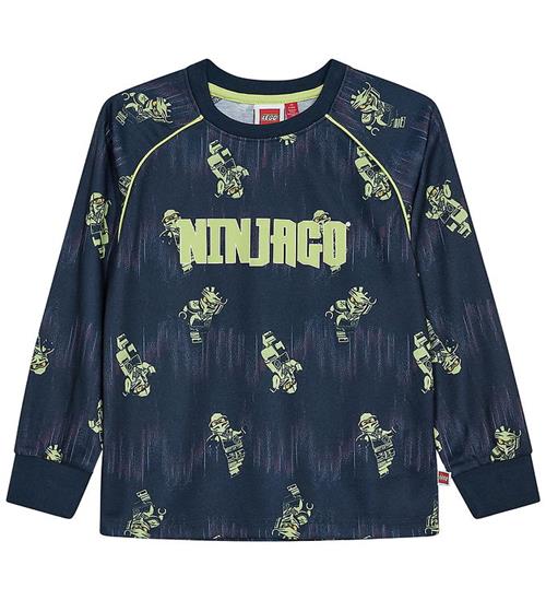 LEGOÂ® Ninjago Bluse - LWTaj 714 - Mørkeblå m. Print