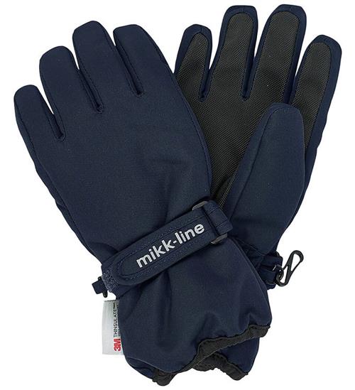 Mikk-Line Handsker m. Fleece - Blue Nights
