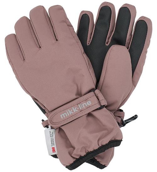 Mikk-Line Handsker m. Fleece - Twilight Mauve