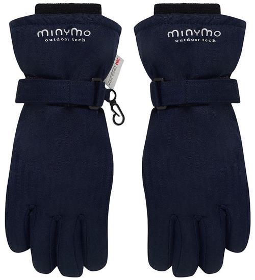 Minymo Handsker m. Fleece - Dark Sapphire