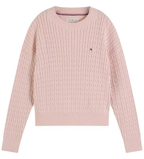 Tommy Hilfiger Bluse - Strik - Whimsy Pink