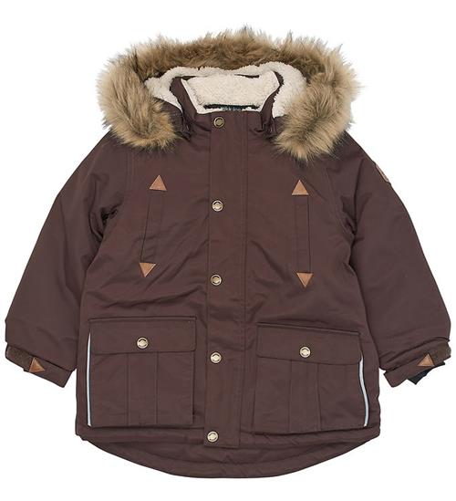 Mikk-Line Vinterjakke - Parka - Coffee Bean