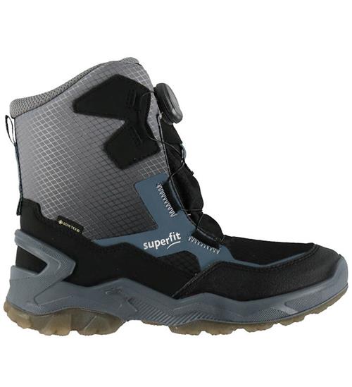 Superfit Vinterstøvler - Tex - Jupiter Ice - Sort/Blå