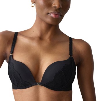 Triumph BH Love In Lace Wired Push-Up Bra Sort B 75 Dame