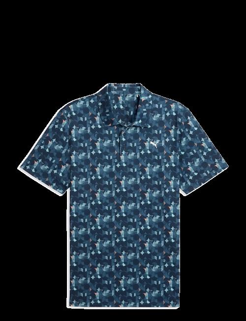 PUMA Golf | Mattr Deco Polo - Lc | L
