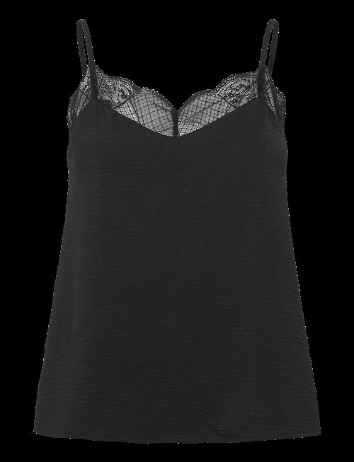 Pieces | Pctiffany Strap Lace Top Wvn Noos Bc | XL