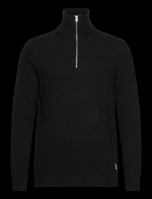 Lindbergh | Lambswool Half Zip Knit Oversize Collar | XXL
