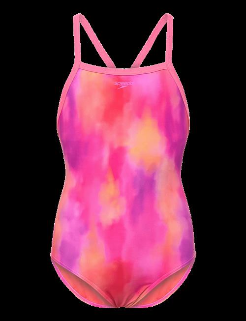 Speedo | Print Thinstrap One Piece | 16