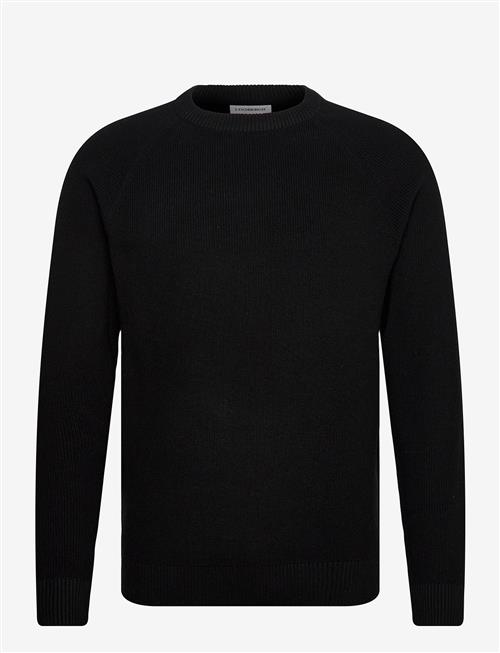 Lindbergh | Ribbed L/S O-Neck Knitribbed L/S O-Neck Knit | M
