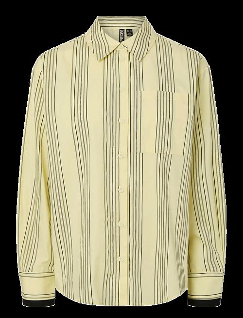 Pieces | Pcjamie Ls Loose Shirt Wvn D2D Pp | S