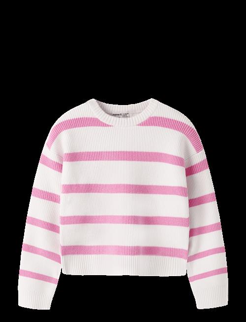 name it | Nkfvnilla Ls Sh Knit | 134-140
