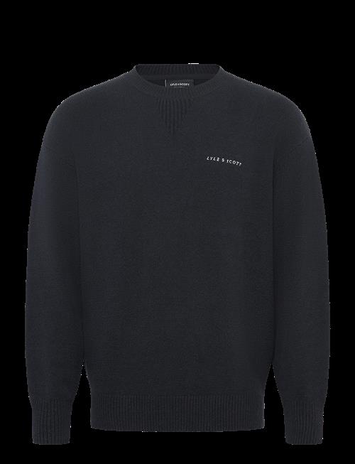 Lyle & Scott | Script Knitted Crew Neck | M