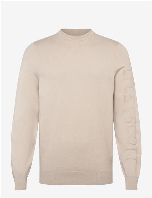Lyle & Scott | Mesh Logo Crew Neck Jumper | XXL