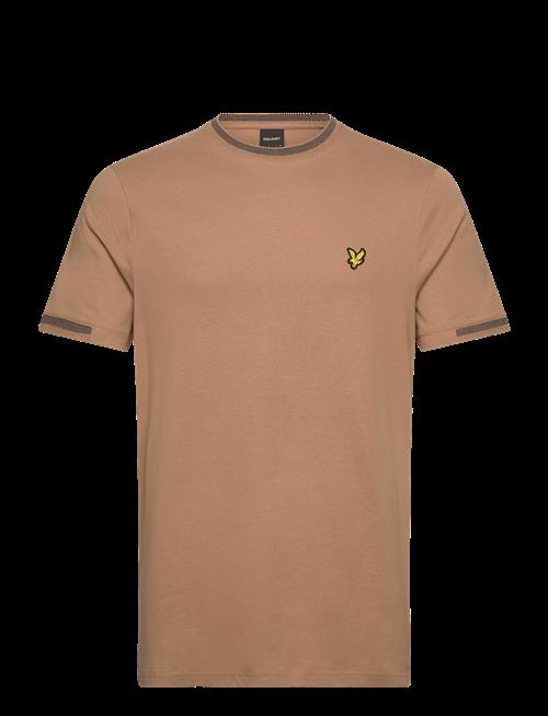 Lyle & Scott | Birdseye Half Tipped T-Shirt | S