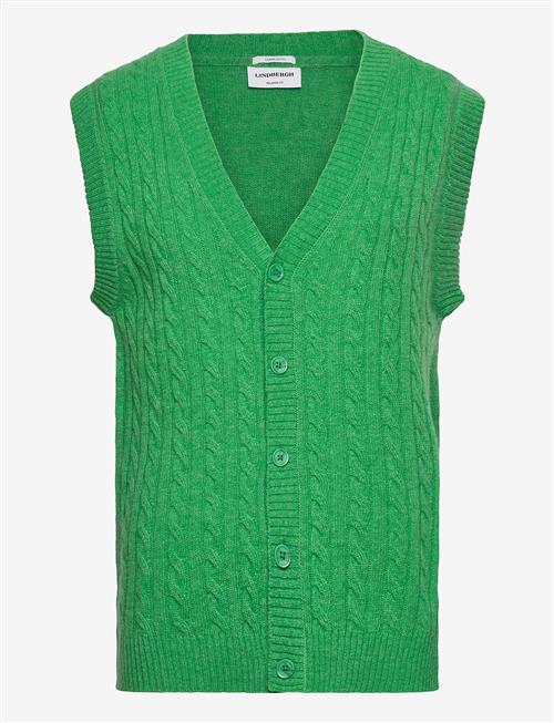 Lindbergh | Lambswool Button Slipover | L
