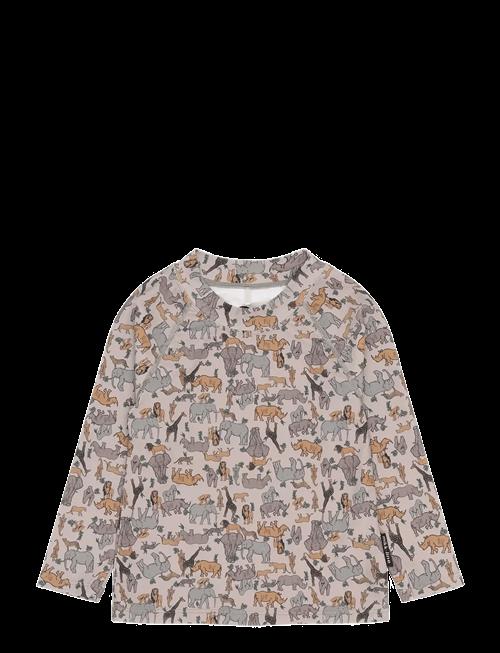 mikk-line | Swim Shirt Uv Aop, Grs | 122/128CM
